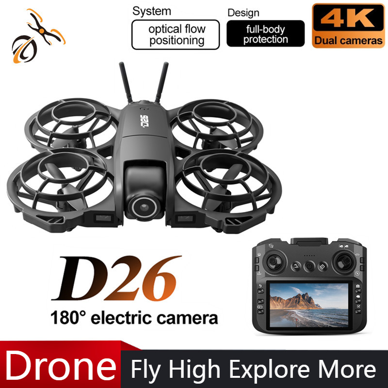 Drone Gimbal Brushless - D26 ドローン 4K 空撮HD 180 °