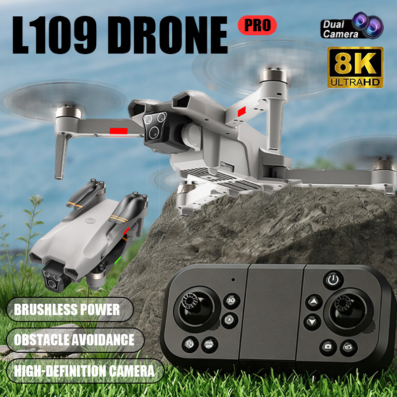 Drone Gimbal Brushless - 新型ホットL017プロドローン ブラシレス 3Dロール 360 ° 折りたたみ式クアッドコプター