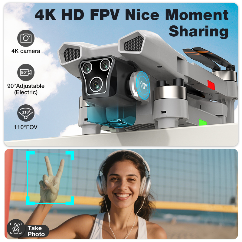 新型ホットL017プロドローン ブラシレス 3Dロール 36 - Drone Gimbal Brushless のレビューと価格
