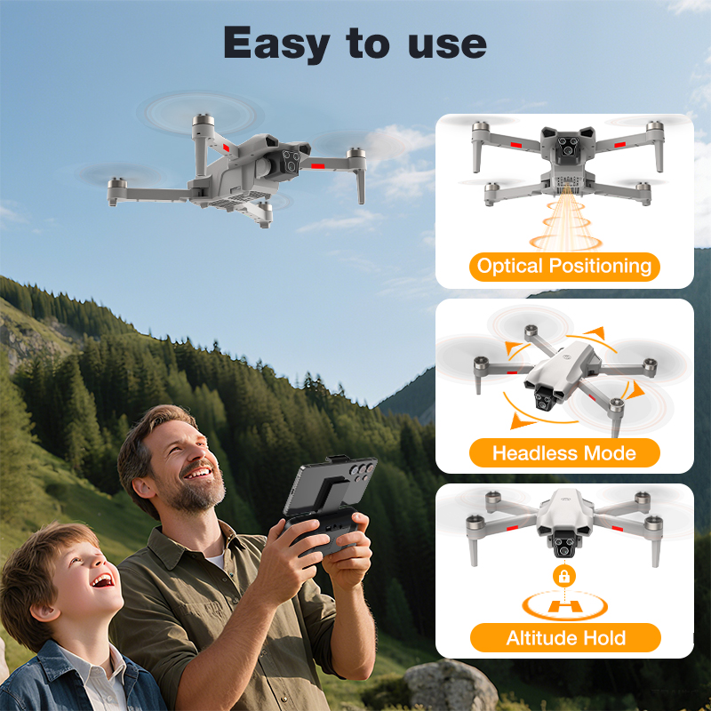 新型ホットL017プロドローン ブラシレス 3Dロール 36 - Drone Gimbal Brushless のレビューと価格